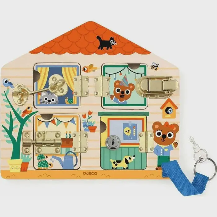 Cabanalock Skill Development Board For Little Hands 1