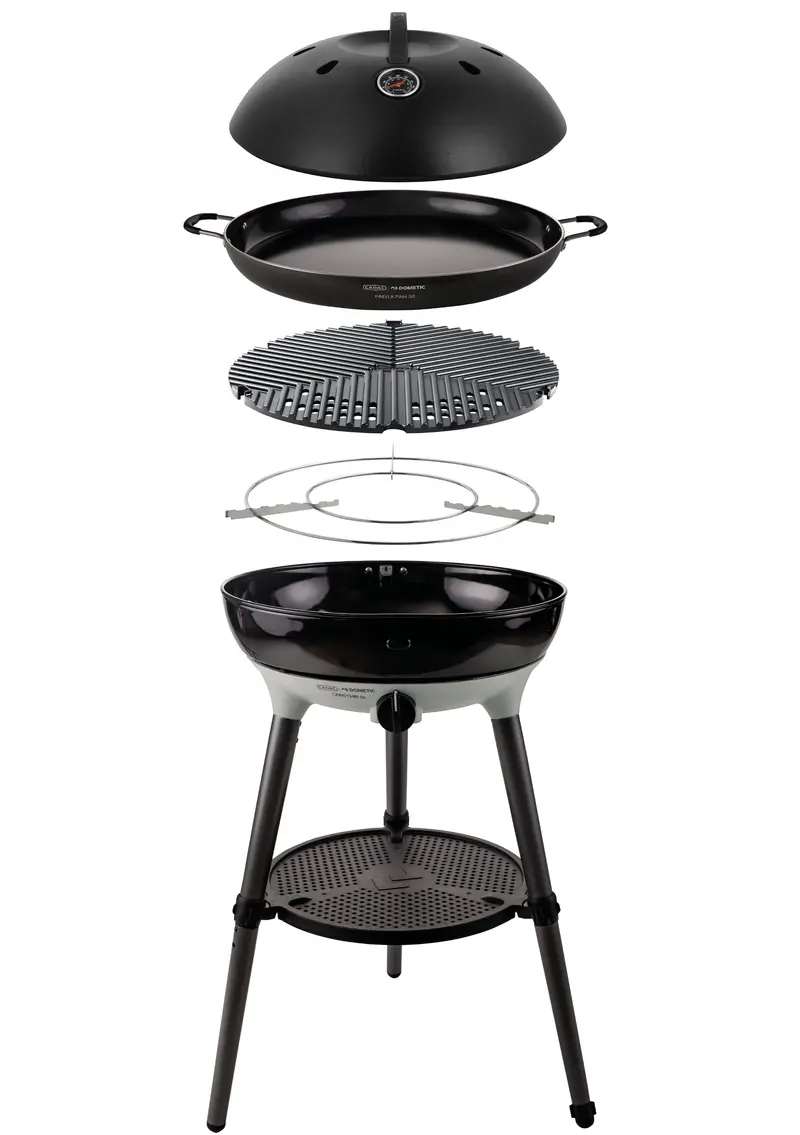 Cadac Carri Chef 50 Paella Pan Combo Set With Qr Fitting 1