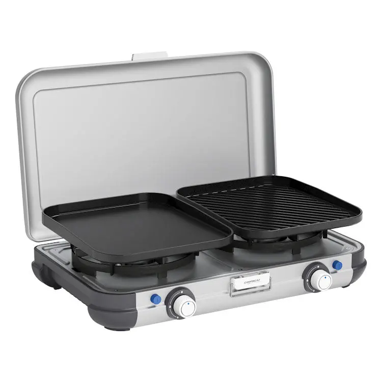 Campingaz Grill & Go 2-Burner Portable Gas Stove With Integrated Kitchen Unit 1
