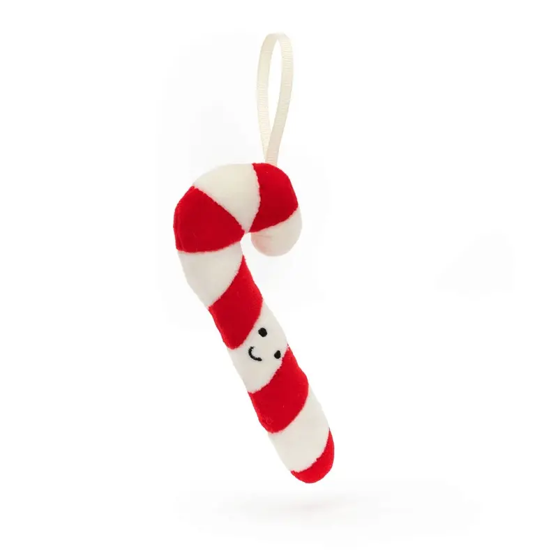 Candy Cane-Themed Festive Folly Plush 1