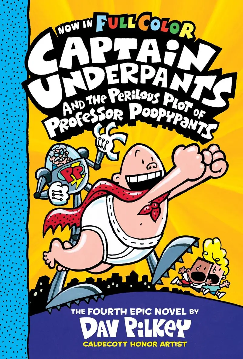 Captain Underpants #4: The Perilous Plot Of Professor Poopypants – Color Edition 1