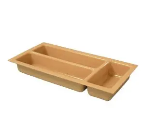 Caravan Small Cutlery Tray – Beige Modular Drawer Organizer 1