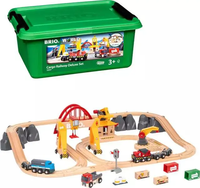 Cargo-Themed Deluxe Train Set 1