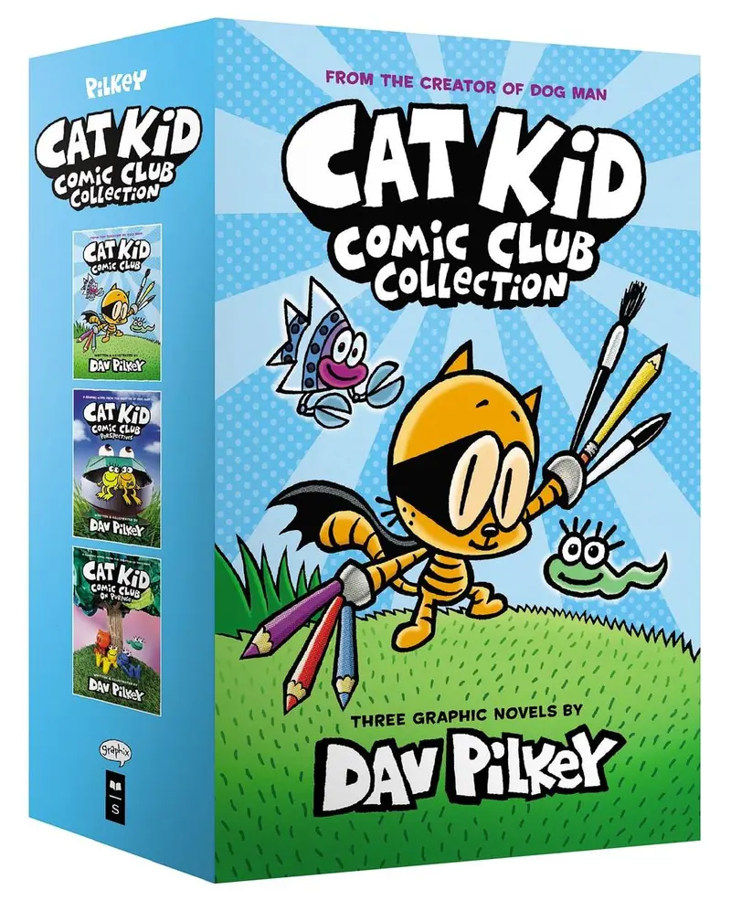 Cat Kid Comic Club Graphic Novel Bundle 1