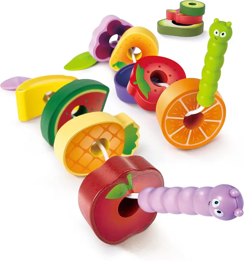 Caterpillar Fruit Feast Learning Toy Set 1