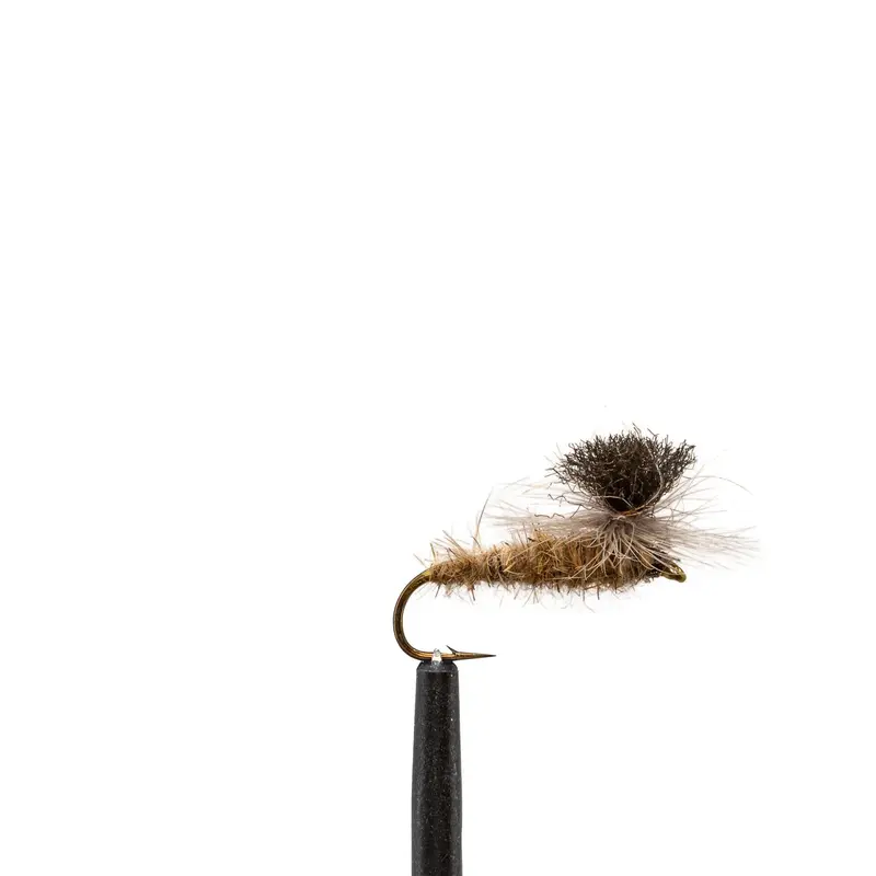 Charcoal Parachute Drake Fly – Dark Mayfly Dun Pattern 1