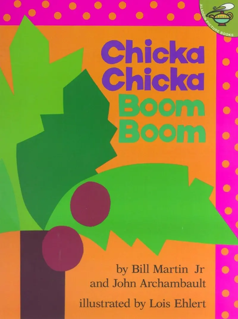 Chicka Chicka Boom Boom: Rhyming Alphabet Picture Book (Paperback) 1