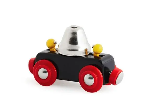 Chime-Equipped Brio Wagon: Bell-Sound Pulling Car 1
