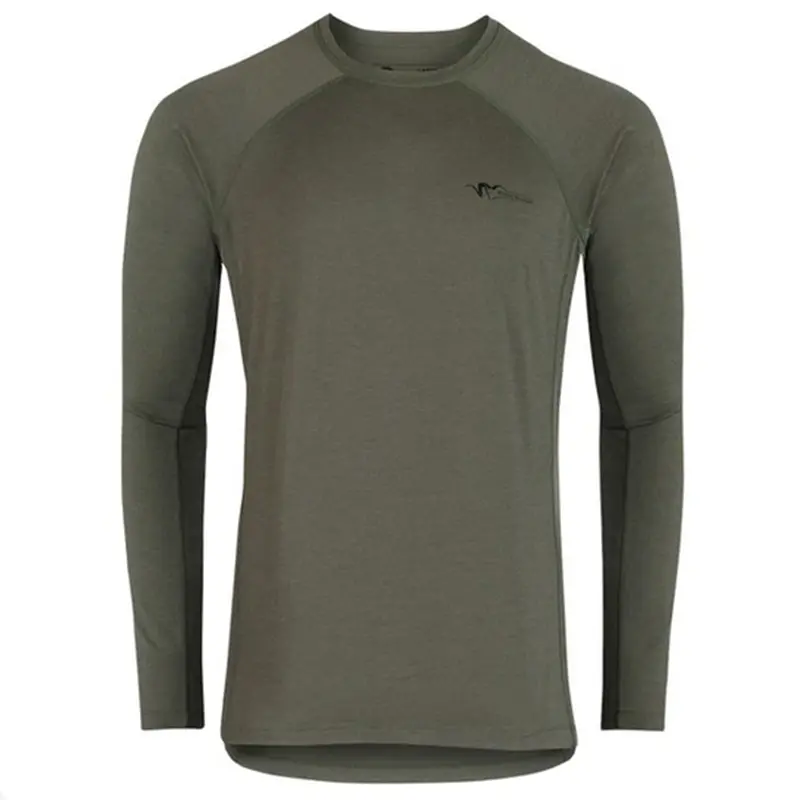 Chinook Merino Wool Long-Sleeve Crew Neck Top 1