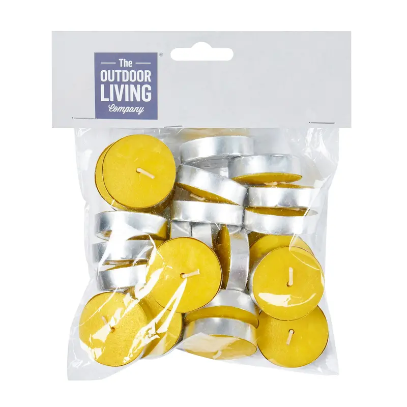 Citronella-Scented Tea Light Candles – Pack Of 25 1