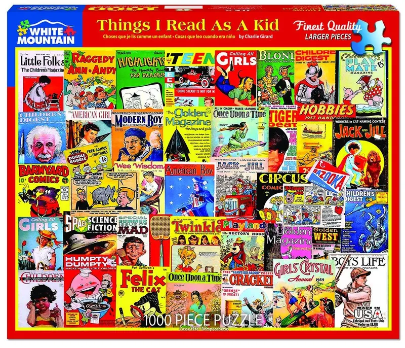 Classic Childhood Books Puzzle – 1000 Pieces 1