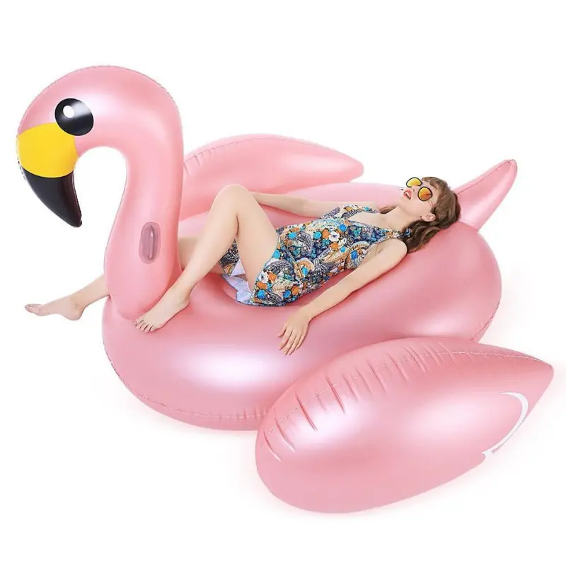 Classic Flamingo Inflatable Pool Float – Stylish Floating Lounge For Adults And Teens 1