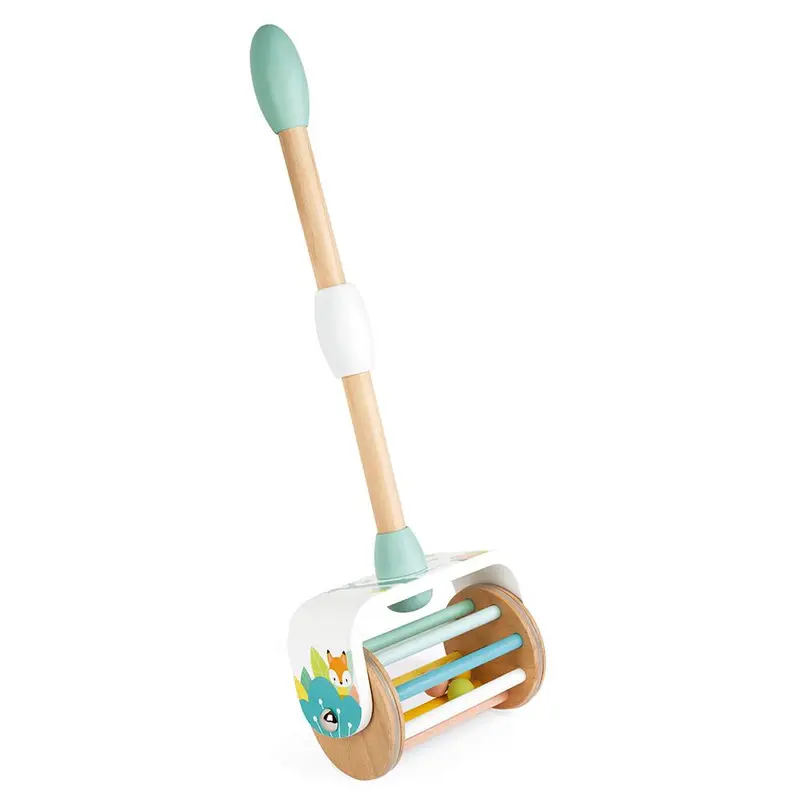 Classic Push-Along Wooden Toy For Toddlers 1