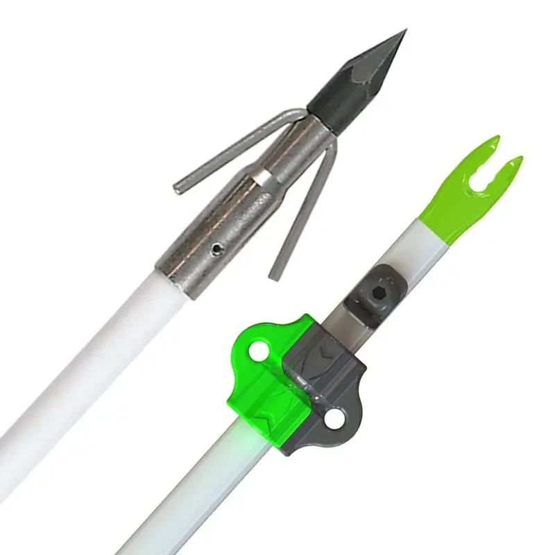 Classic White Fish Arrow With Carp Hook And Bottle Slide 1