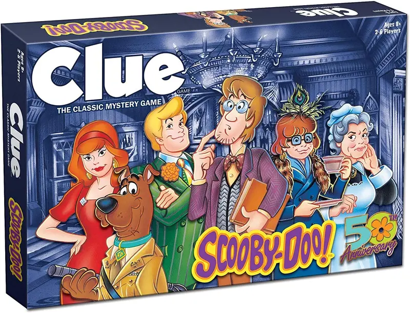 Clue Scooby-Doo Mystery Board Game 1