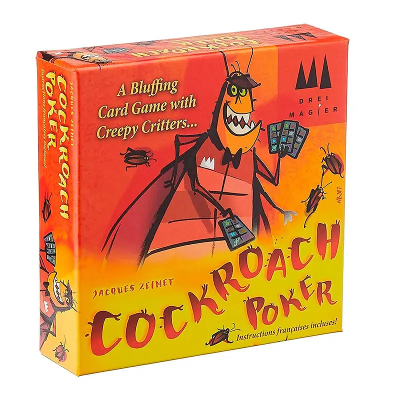 Cockroach Poker: Bluffing Card Game For Families 1