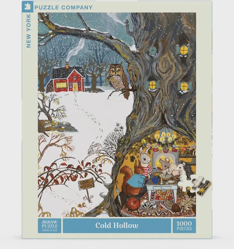Cold Hollow – Atmospheric Winter Scene Puzzle (1000 Pcs) 1