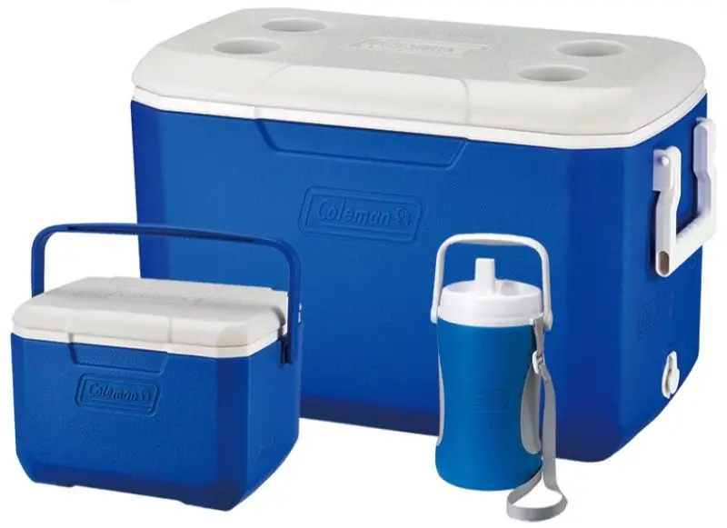 Coleman 48Qt + 5Qt Cooler Combo Set – Includes Insulated Jug For Extended Trips 1