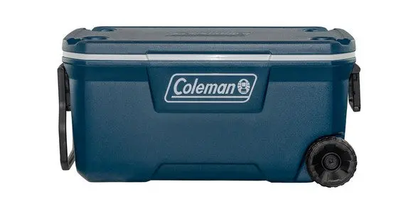 Coleman Xtreme 100-Quart Wheeled Cooler With Heavy-Duty Wheels 1