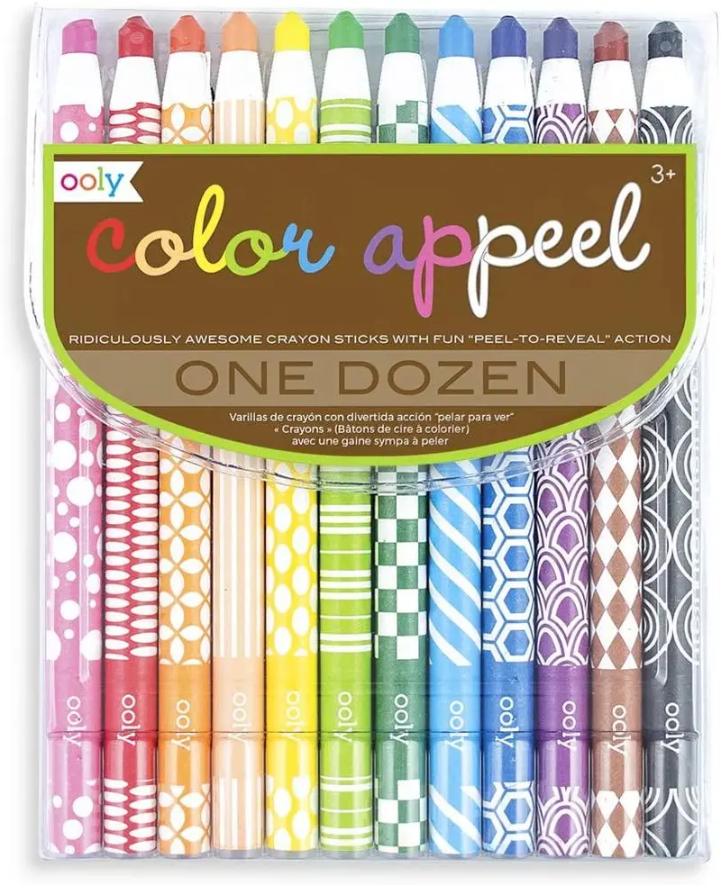 Color Appeal Crayon Sticks – Vibrant, Easy-Grip Art Supplies For Kids 1