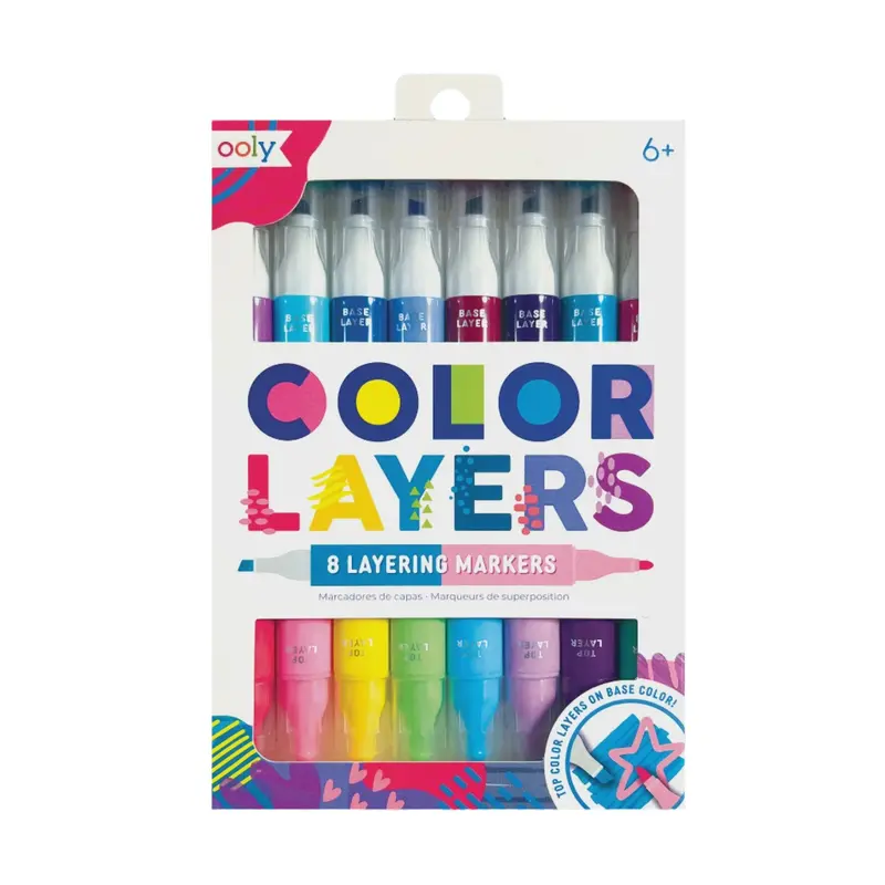 Color Layers Dual-Tip Art Markers 1