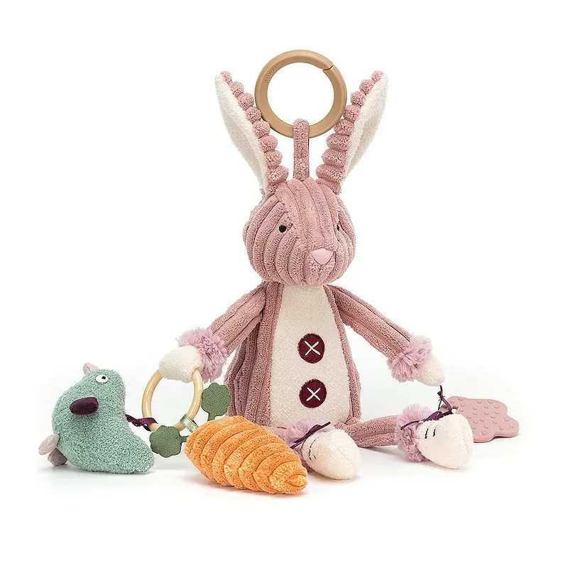 Cordy Bunny Activity Toy With Textured Elements 1