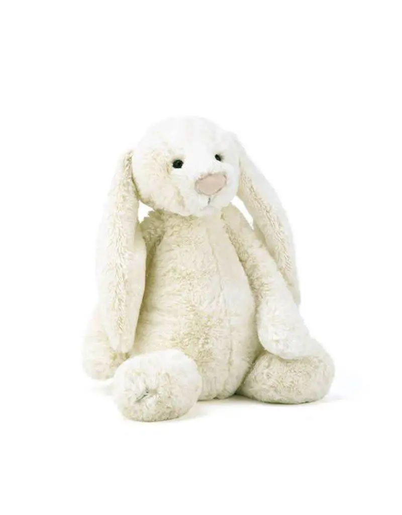 Cream Bashful Bunny Large Jellycat Stuffed Animal 1