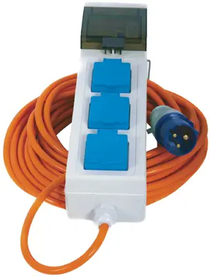 Crusader 15-Metre Mobile Mains Power Kit For Caravans & Campers 1