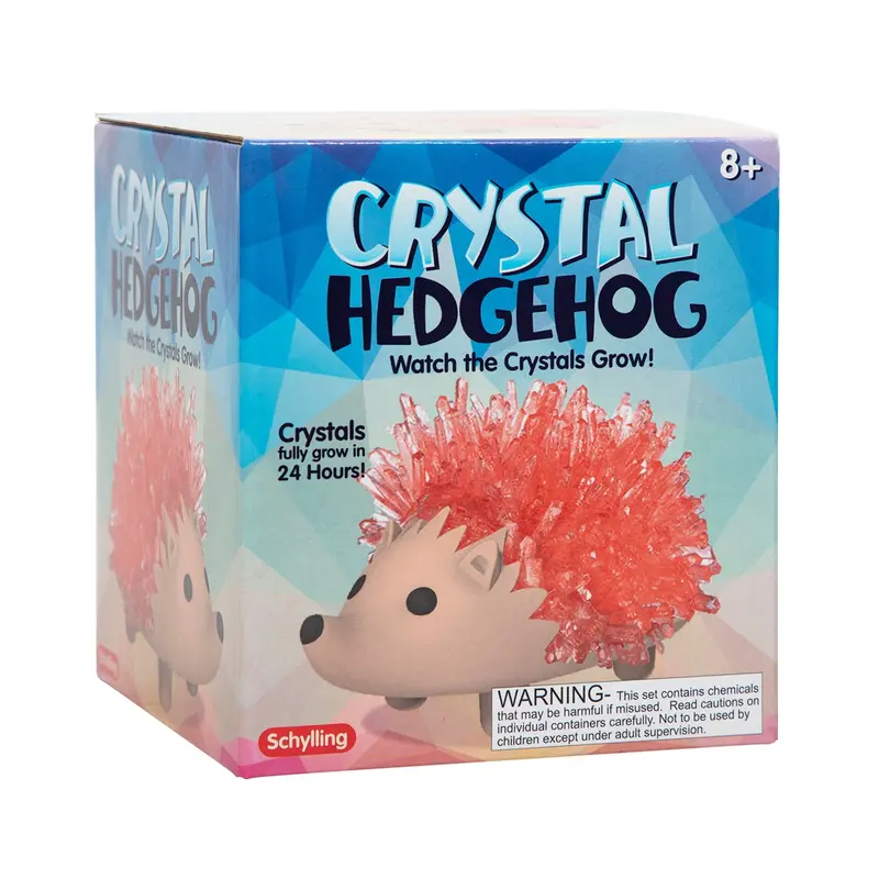 Crystal-Encrusted Hedgehog Figurine 1