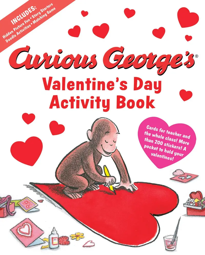 Curious George Valentine’S Day Activity Book: Fun & Learning Bundle 1