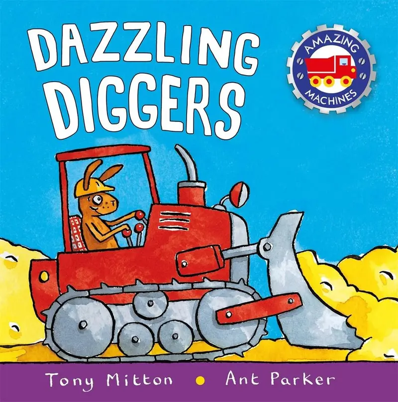 Dazzling Diggers – Excavator-Themed Picture Book 1