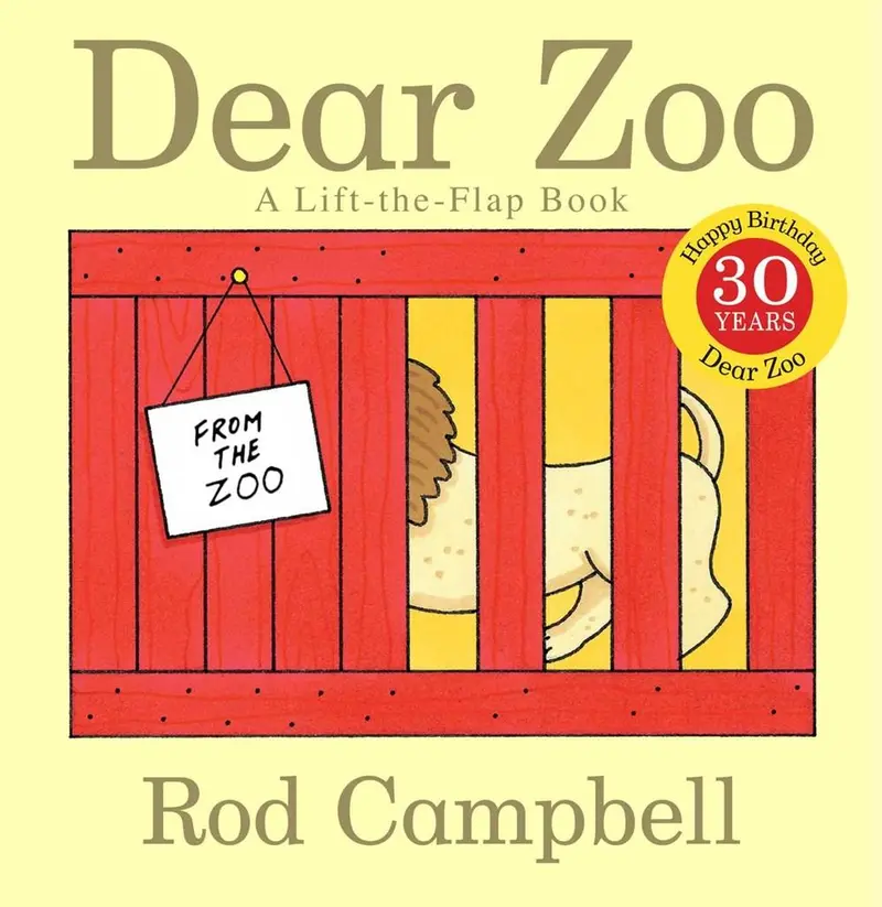 Dear Zoo: Interactive Lift-The-Flap Board Book For Toddlers 1