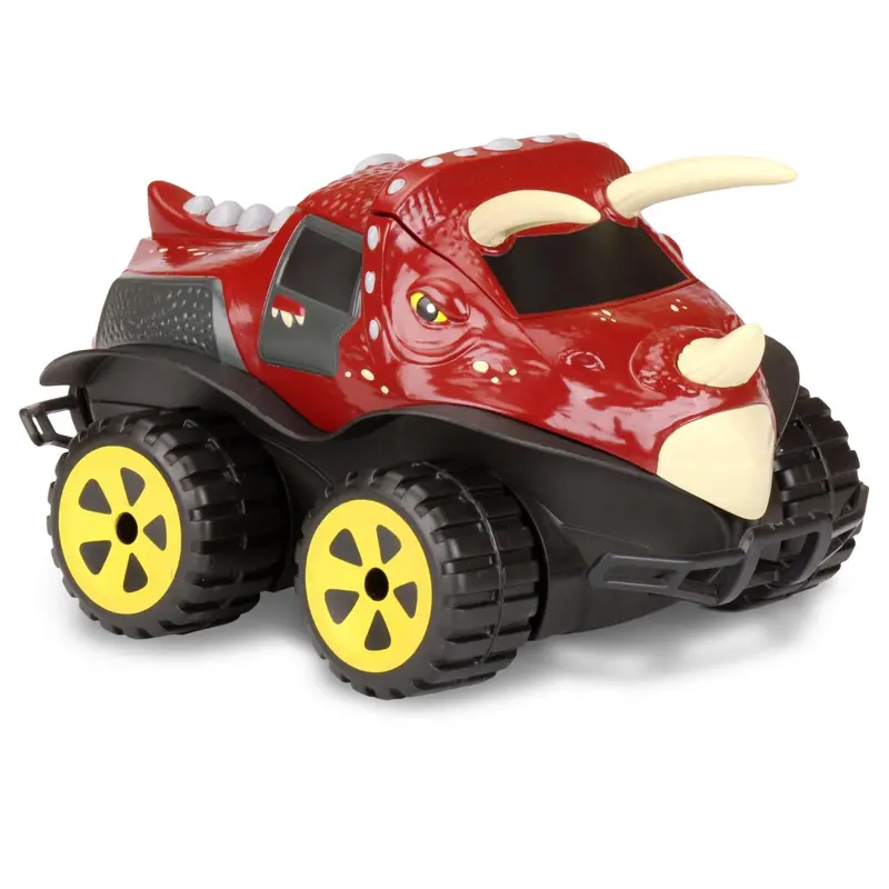 Dino Red Morphibian Plush Toy With Interactive Features 1