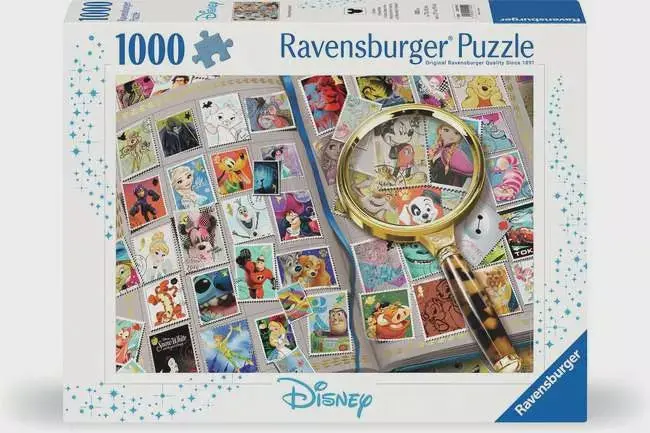 Disney Stamp Album Themed Puzzle (1000 Pieces) 1