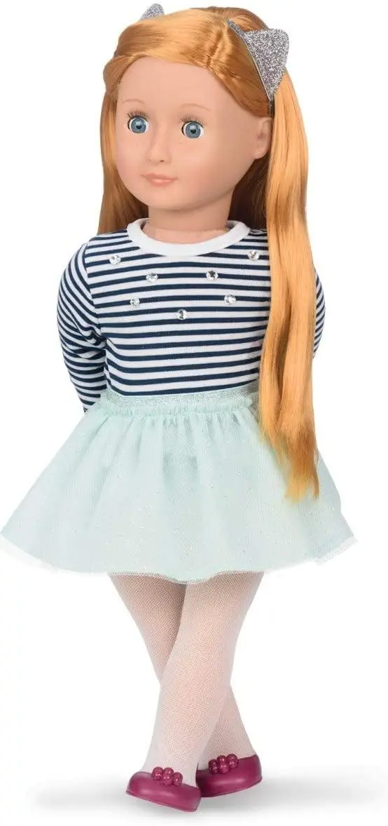 Doll With Tutu Skirt And Top Outfit 1
