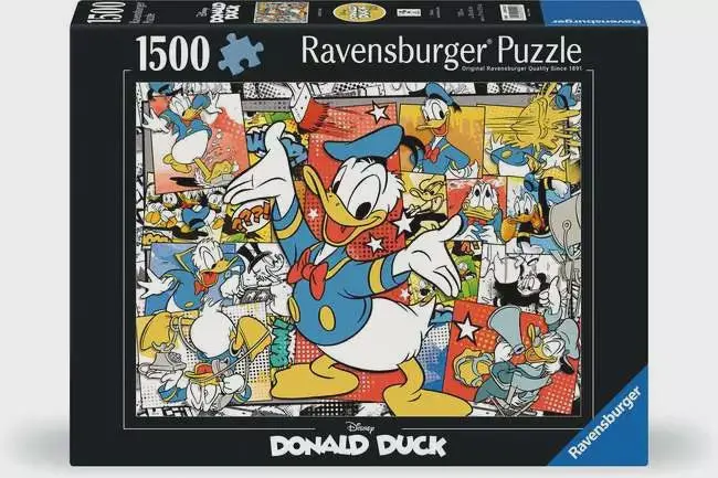 Donald Duck Vintage Cartoon Puzzle (1500 Pieces) 1