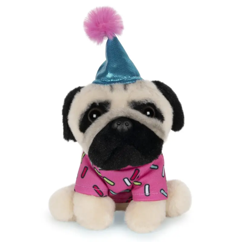 Doug The Pug Birthday Plush – 5-Inch 1