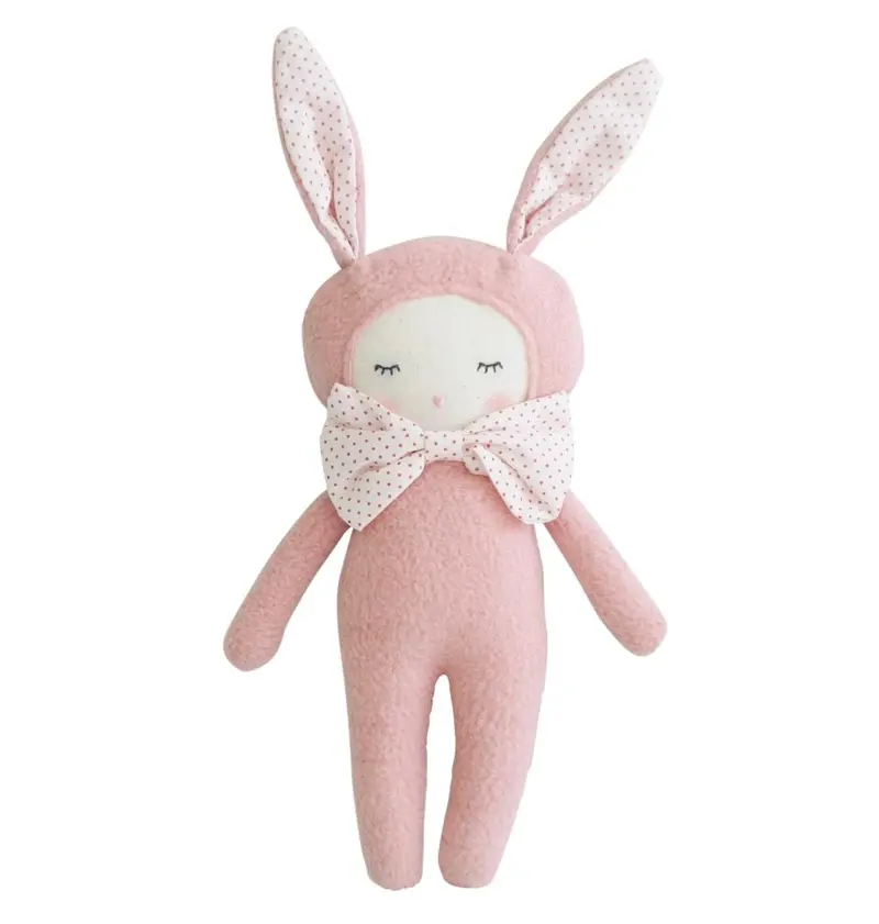 Dream Baby Bunny – Pink Soothing Plush 1