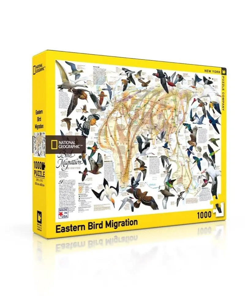 Eastern Bird Migration – 1000-Piece Nature-Themed Jigsaw Puzzle 1