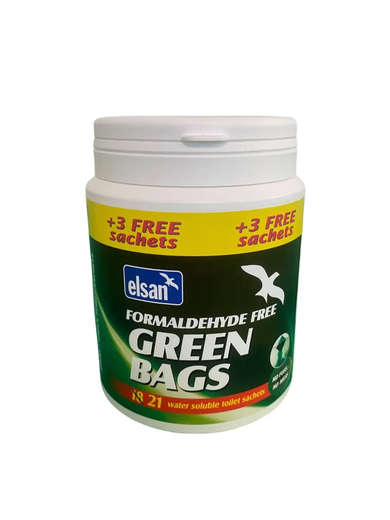 Elsan Eco-Friendly Green Toilet Waste Bags 1
