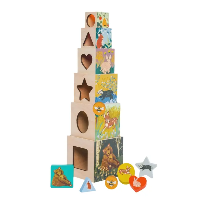 Enchanted Forest Stacking Blocks For Early Learning 1