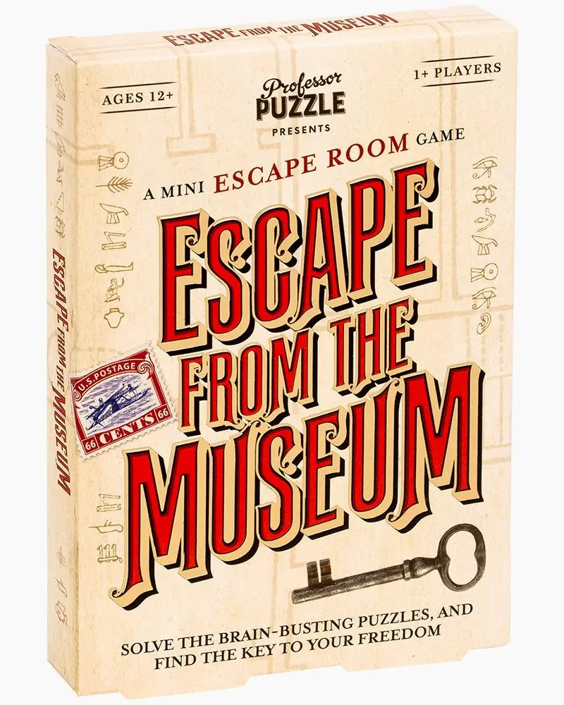 Escape Room–Style Board Game: Museum Mystery 1
