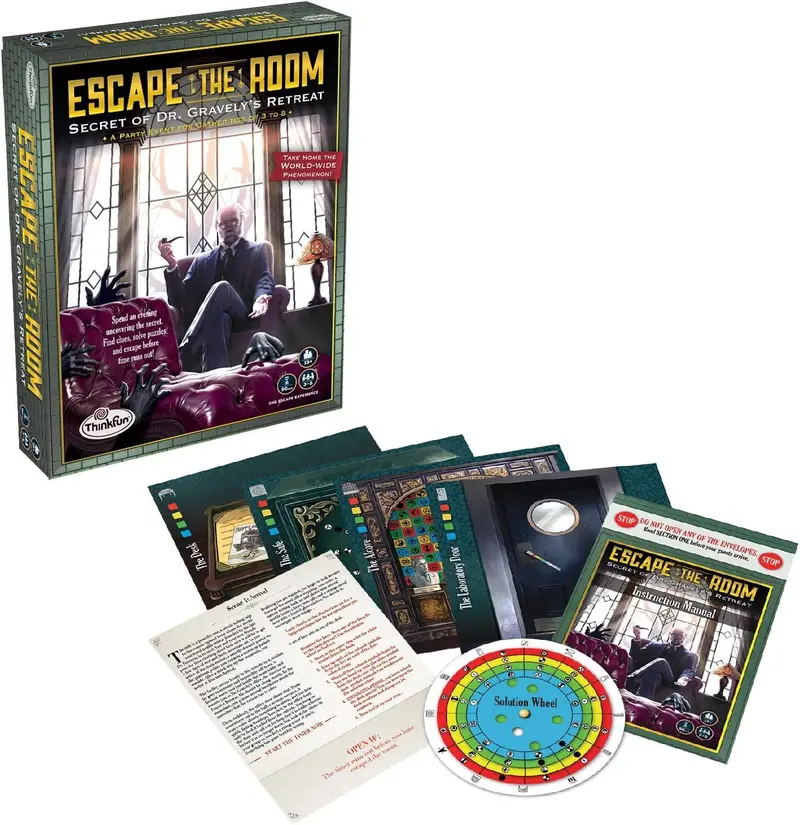 Escape The Room: Dr. Gravely’S Secret Retreat – Mystery Game 1