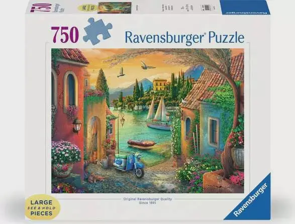 European Villa Views – 750-Piece Architectural Puzzle 1