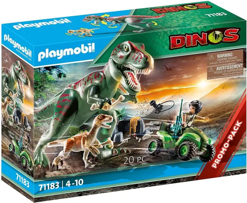 Explorer Quad With T-Rex Playset 1