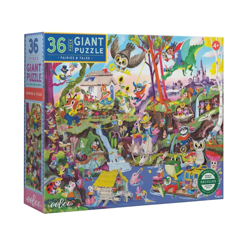 Fairies & Tales Giant Floor Puzzle – 36-Piece Enchanted Theme 1