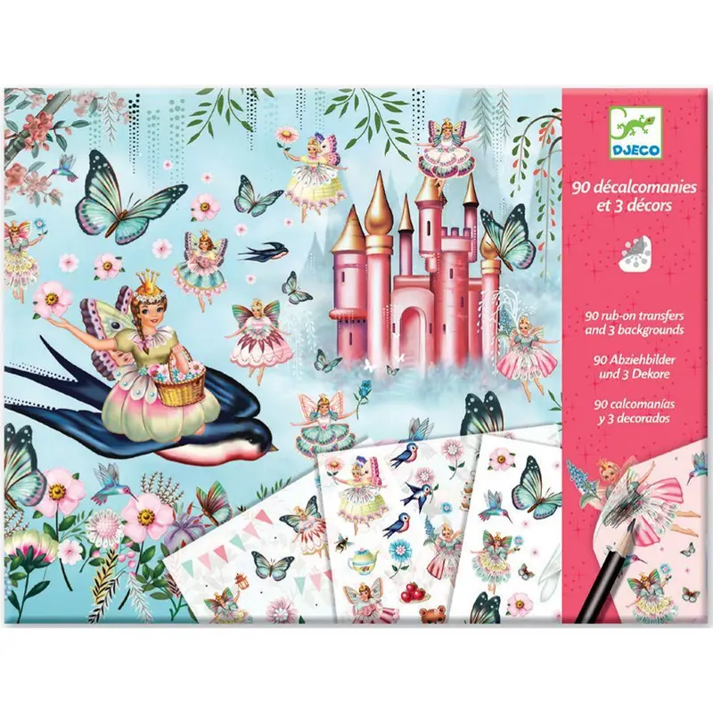 Fairyland-Themed Transfer Stickers 1