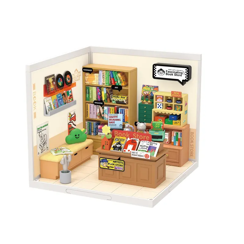 Fascinating Book: Build-Your-Own Miniature House Kit 1