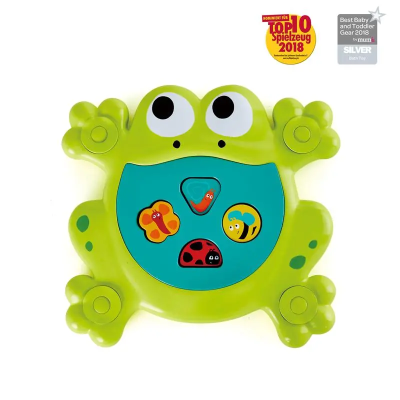 Feed-Me Bath-Time Frog Toy 1
