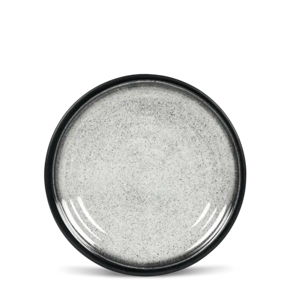 Flamefield Granite Grey Melamine Side Plate 1